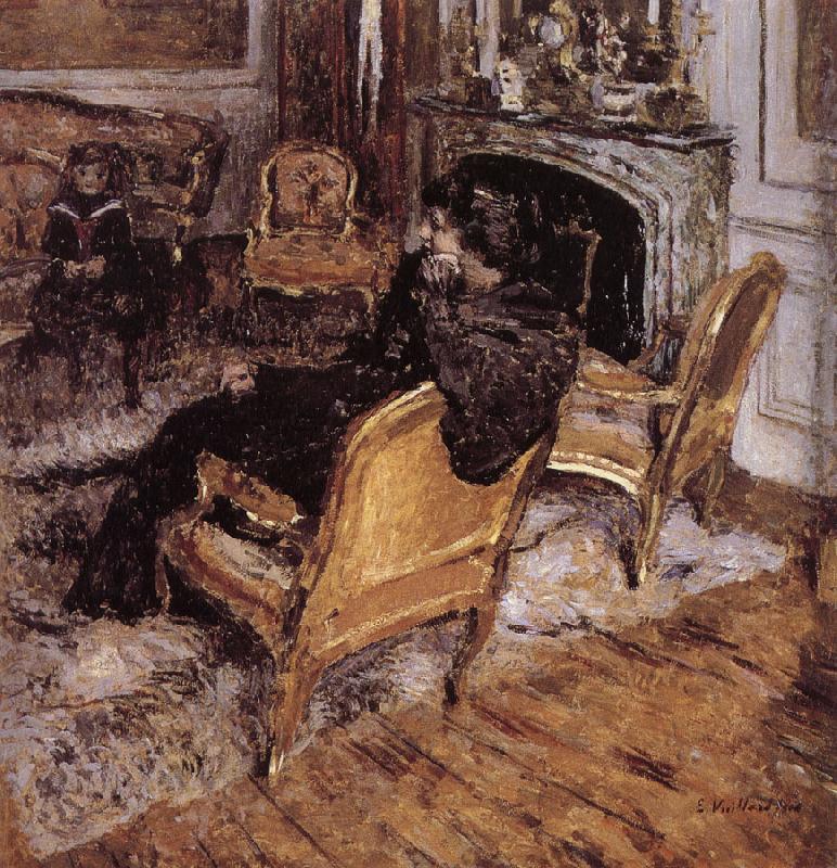 Gold chair, Edouard Vuillard